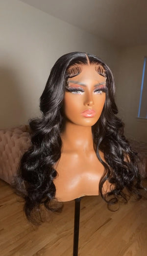 24” Jet Black Closure